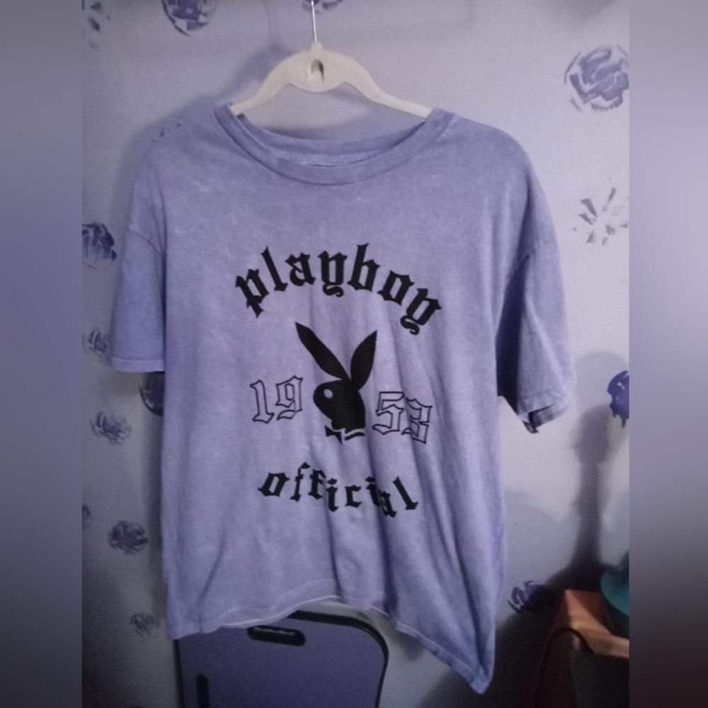 PLAYBOY Lavender Graphic Tee